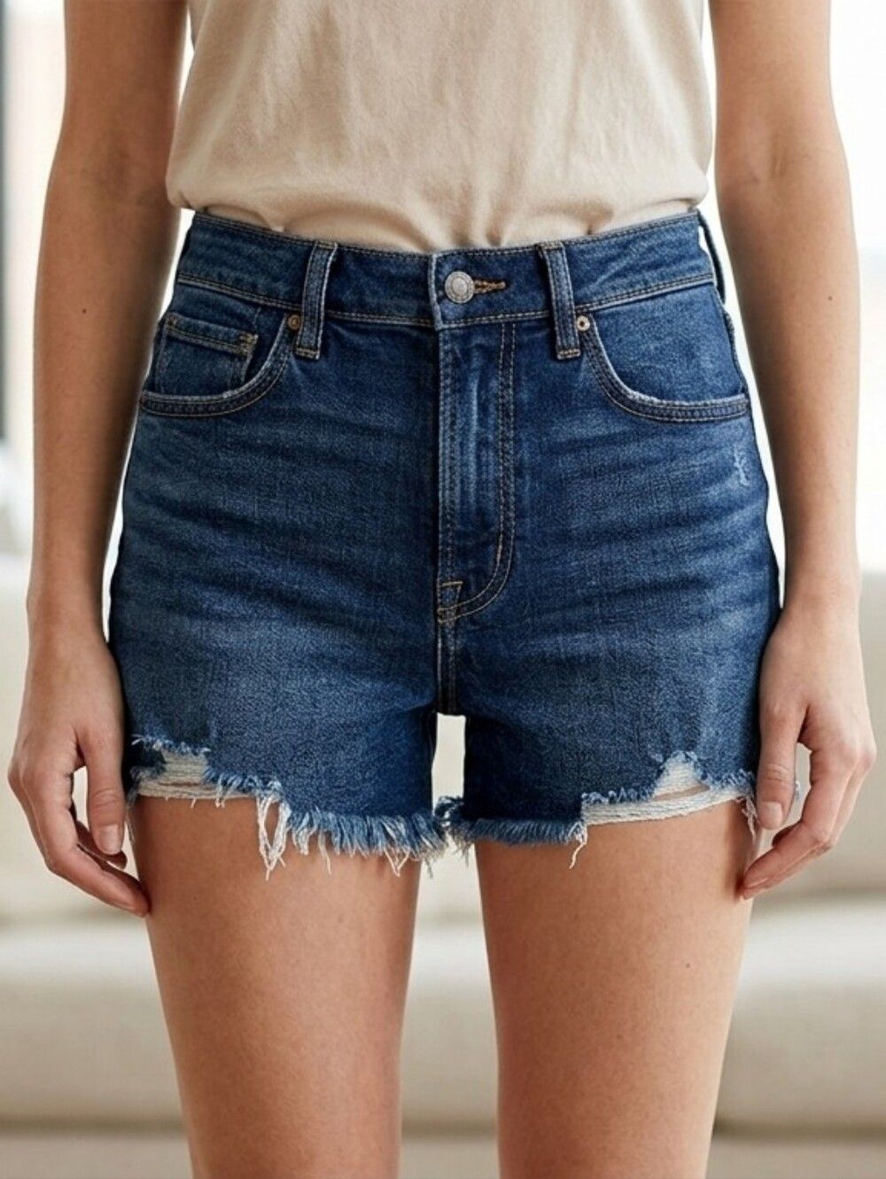 American Eagle Next Level Stretch Hi-Rise Shortie 4